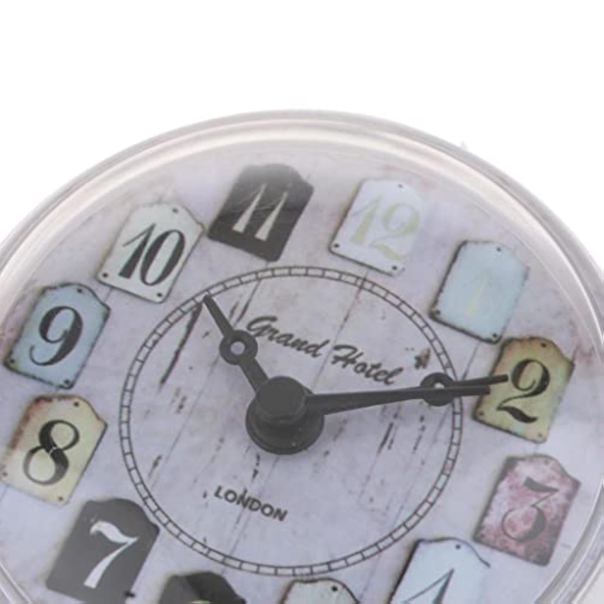 2pcs Waterproof Bathroom Shower Wall Clock with Suction Cup